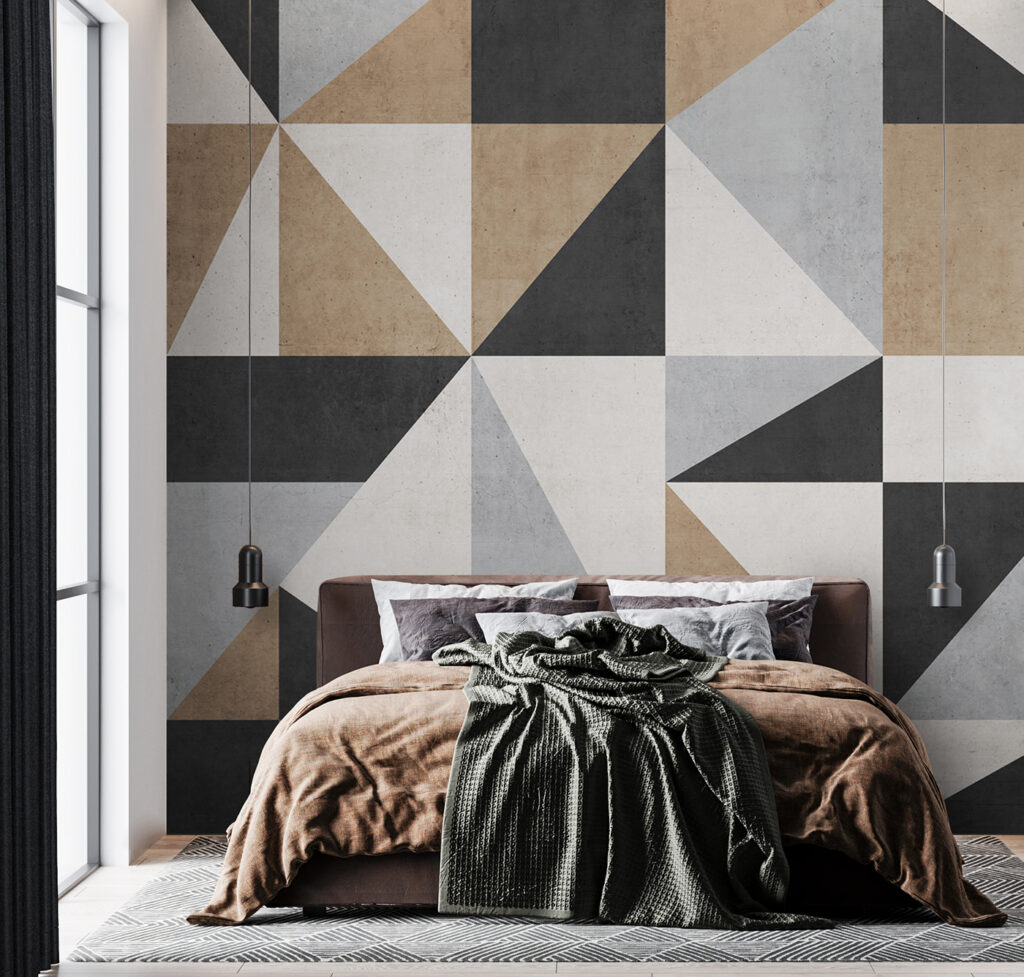 A pattern of triangles and triangles A pattern of triangles and triangles