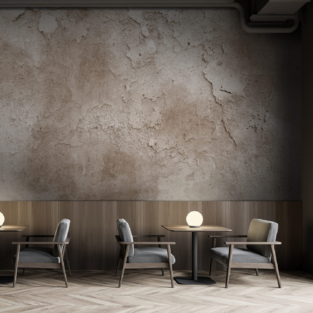 Textured surface with natural tones