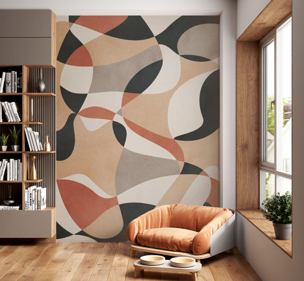 Pattern of colorful shapes Pattern of colorful shapes