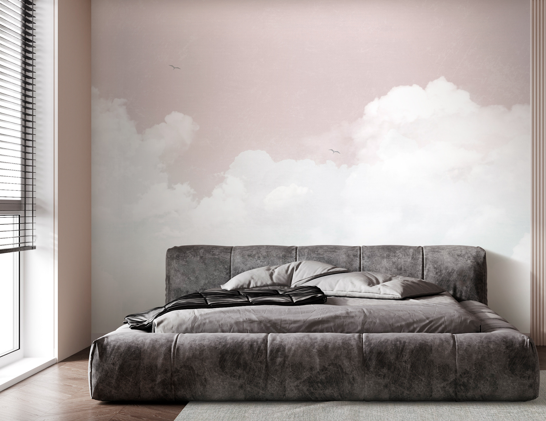 A white clouds in the sky A white clouds in the sky