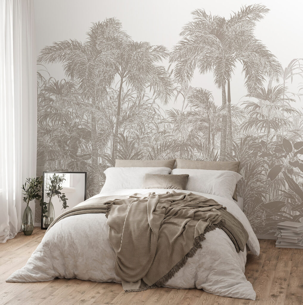 A group of palm trees A group of palm trees