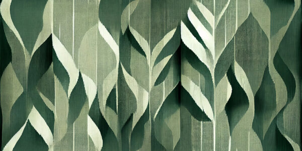 Intricate leaves in soothing green hues Intricate leaves in soothing green hues