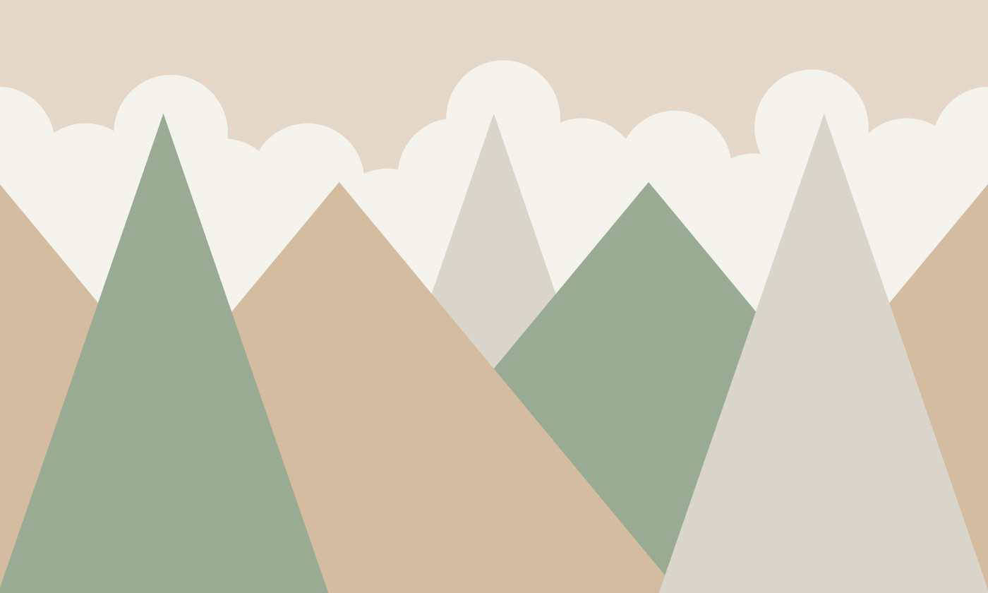 Mountain range with clouds Mountain range with clouds