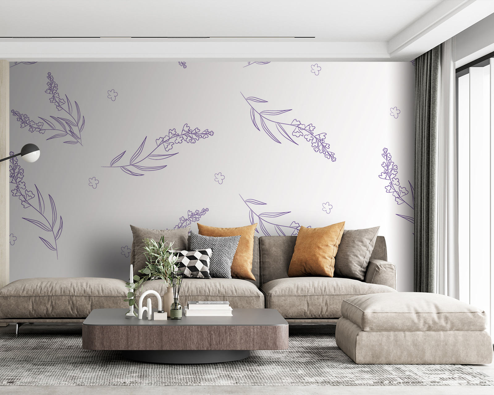 u95777pig63m - Візерунок фіолетових квітів - tegory