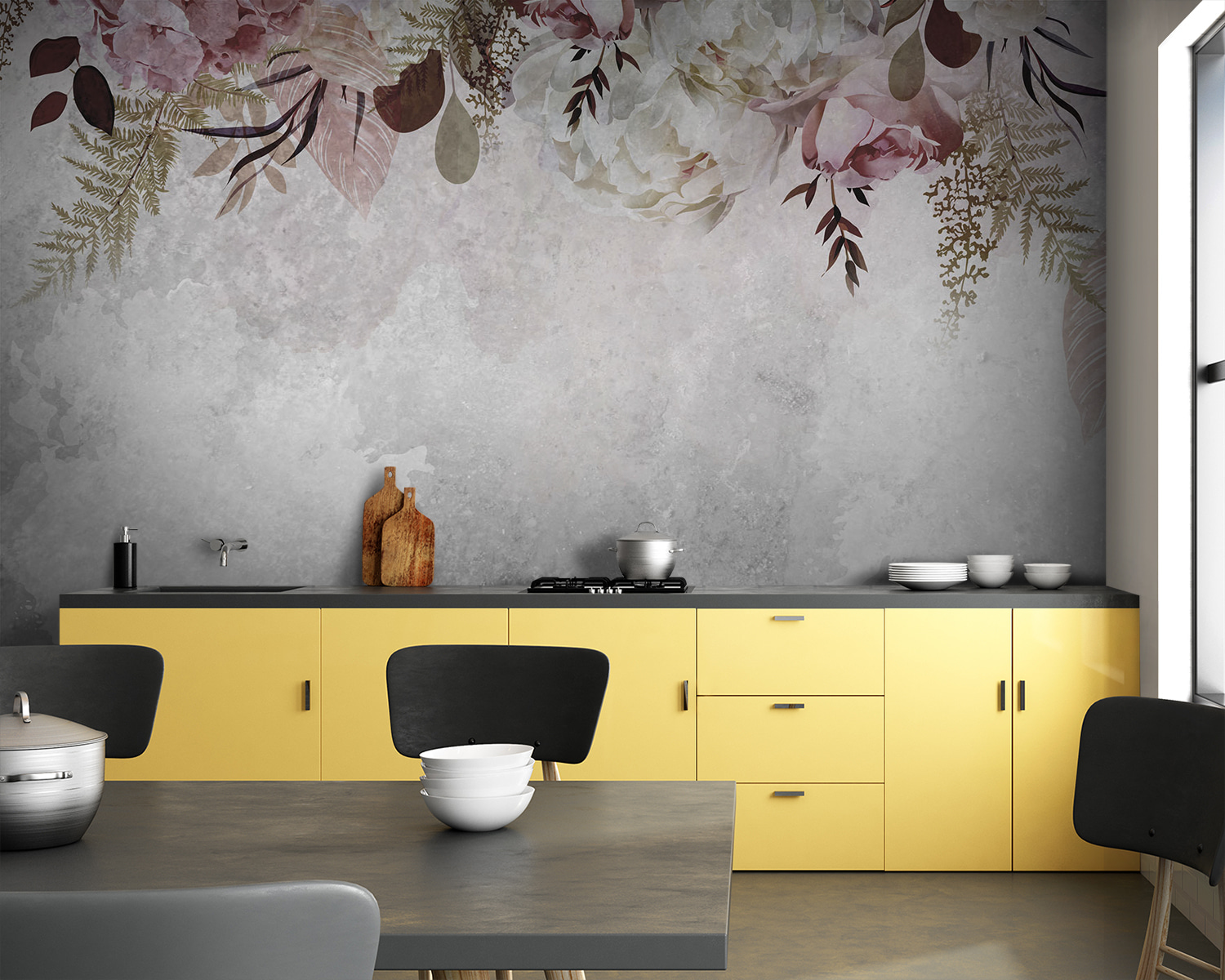 Delicate florals on a soft background Delicate florals on a soft background