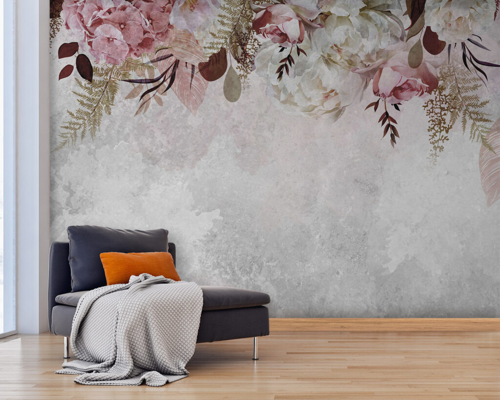 Delicate florals on a soft background Delicate florals on a soft background