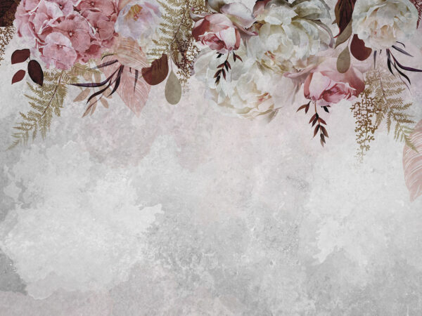 Delicate florals on a soft background Delicate florals on a soft background