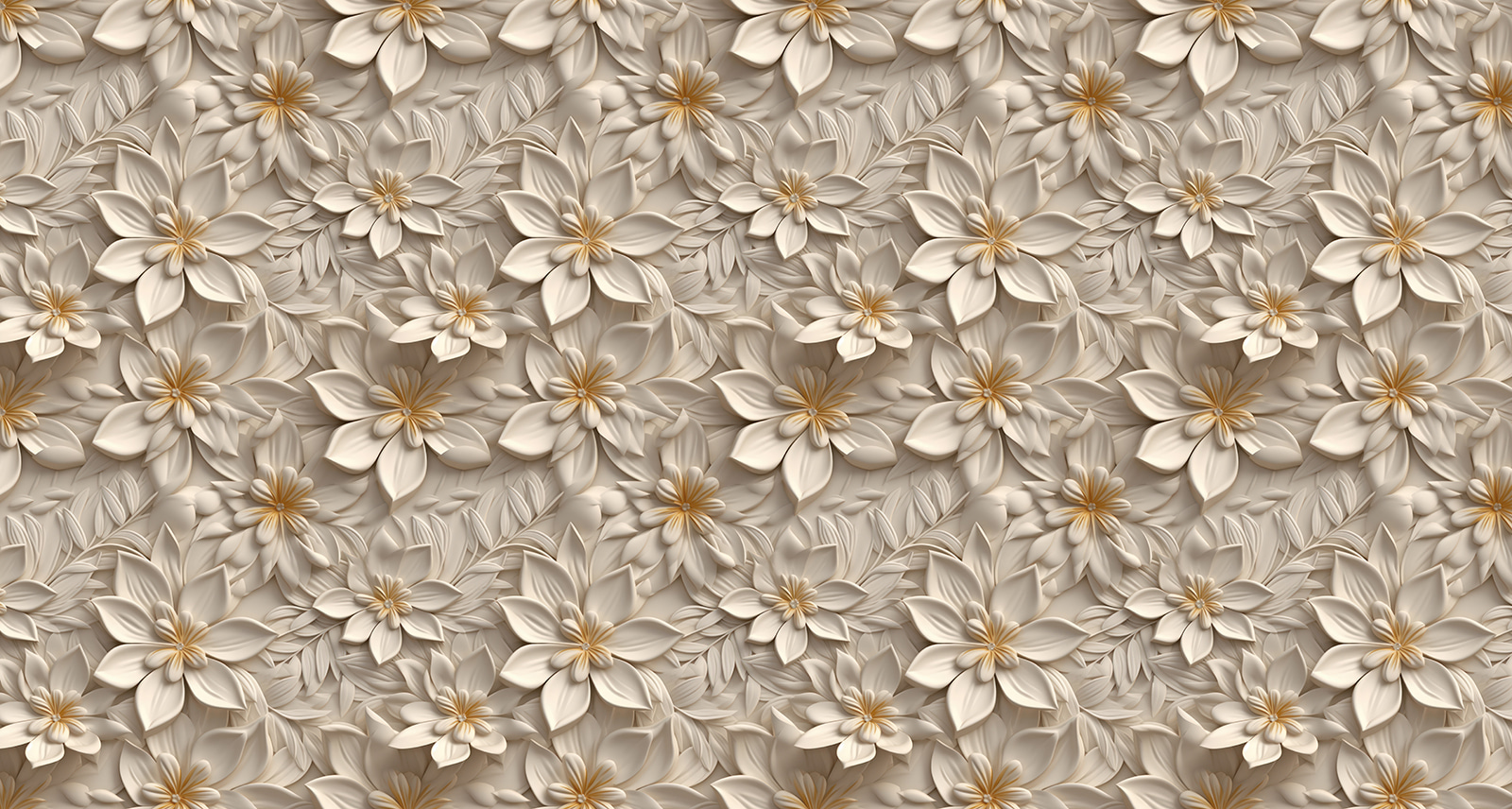 Wallpaper with flowers