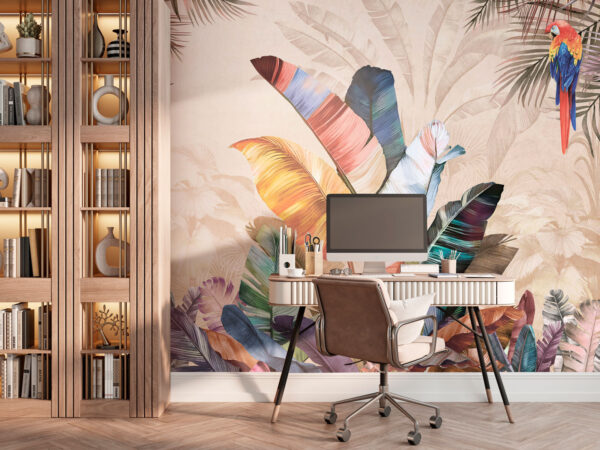 Group of colorful leaves Group of colorful leaves