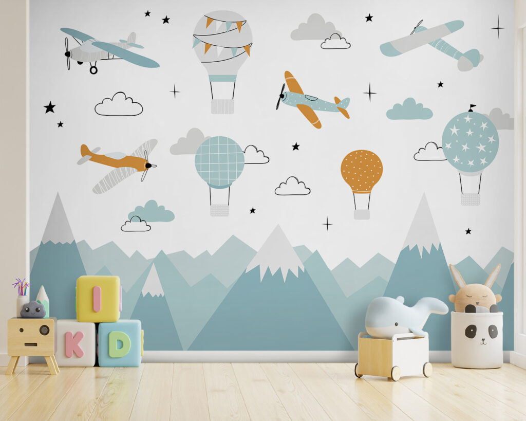 u95042pir161 1024x819 - Шпалери з літаками та повітряними кулями - tegory