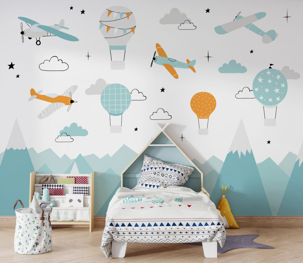 u95042pir2 1024x888 - Шпалери з літаками та повітряними кулями - tegory