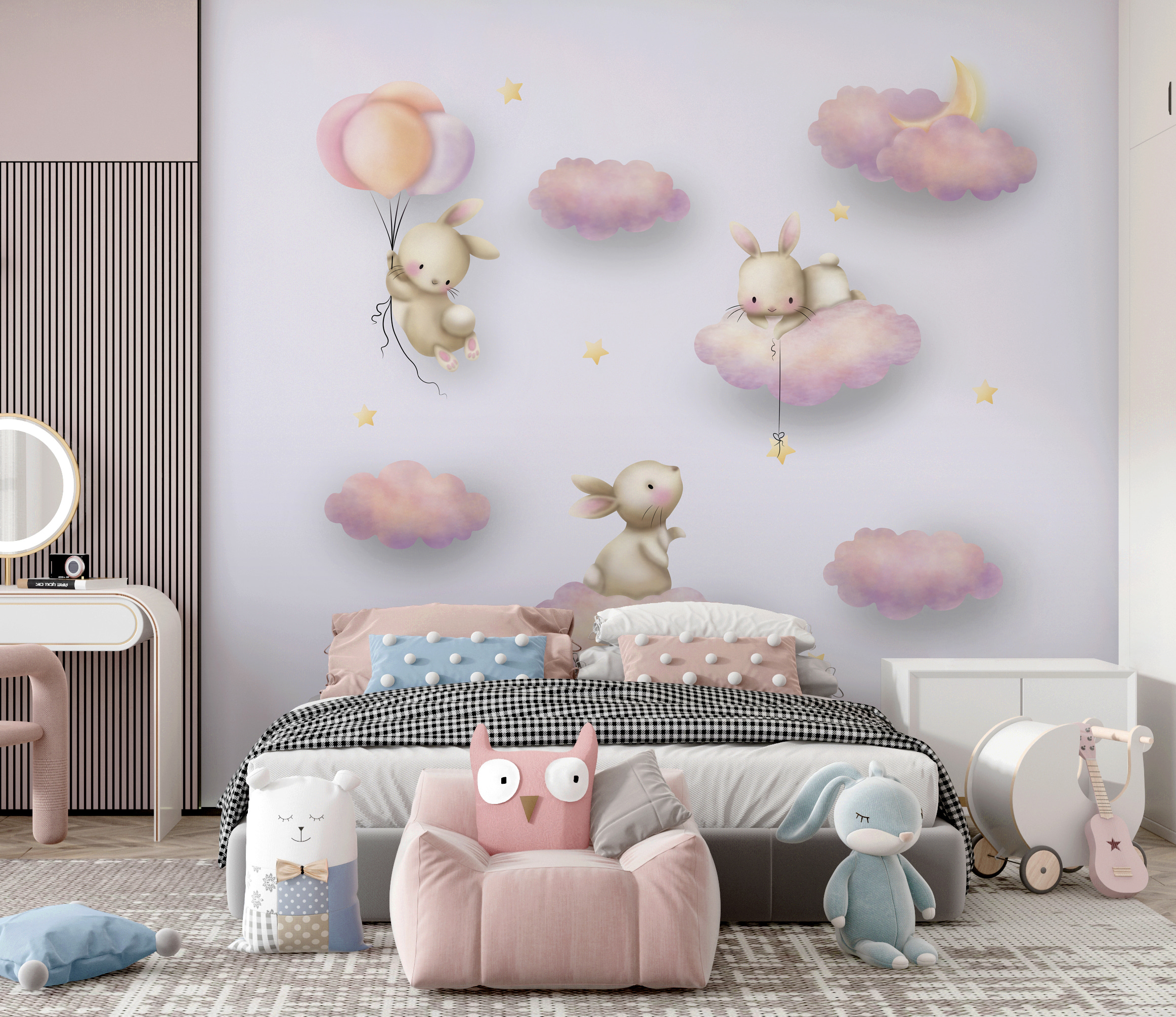 u94823pir1m - Група кроликів на хмарах - tegory