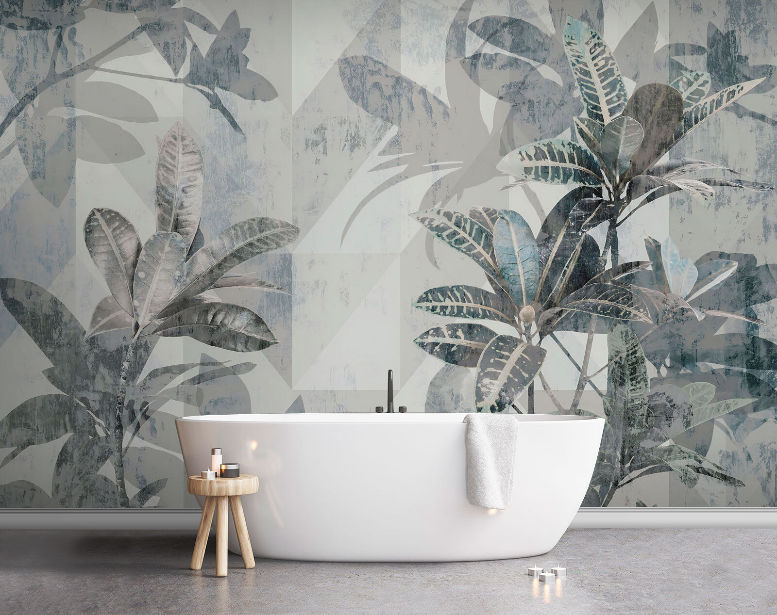 Elegant foliage in muted tones