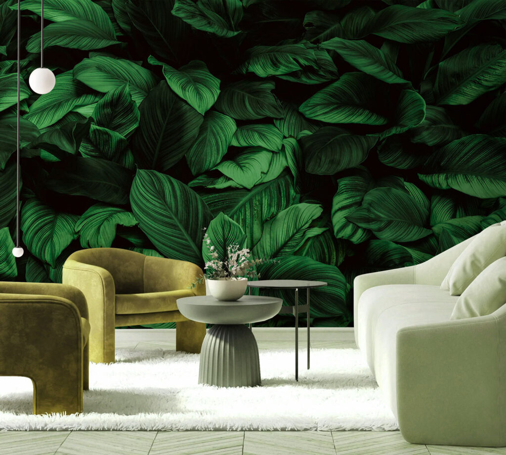 Large green leaves Large green leaves