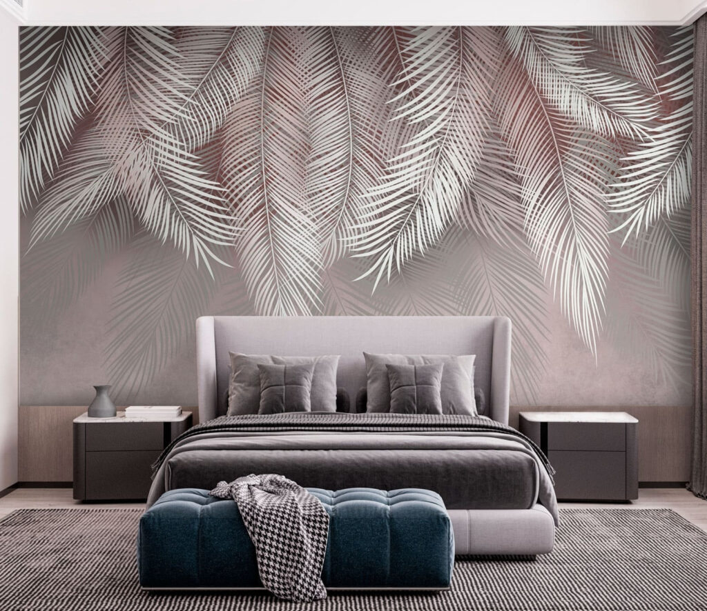 Delicate leaves against a soft backdrop