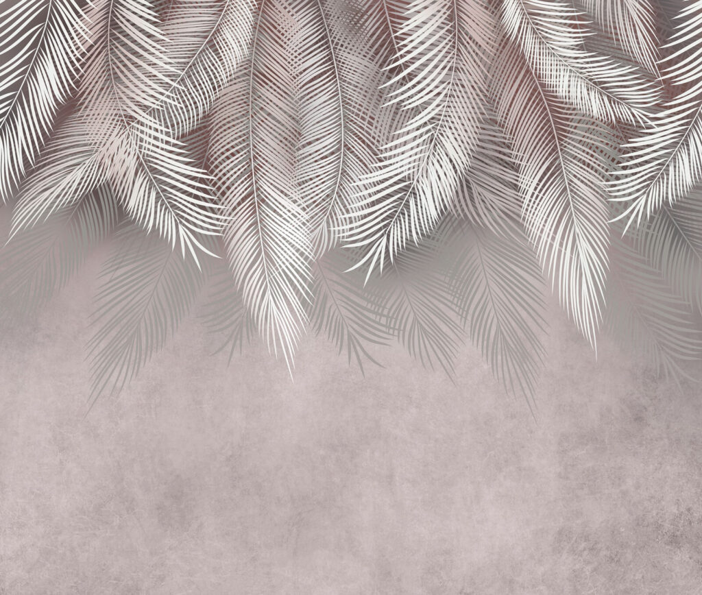 Delicate leaves against a soft backdrop