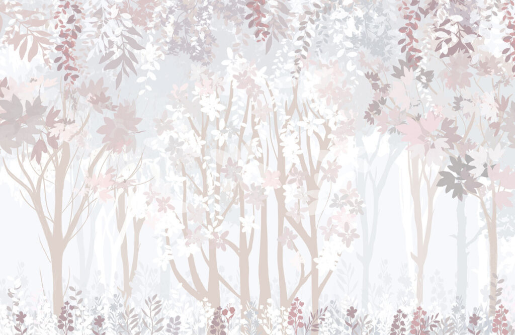 White and pink floral pattern White and pink floral pattern