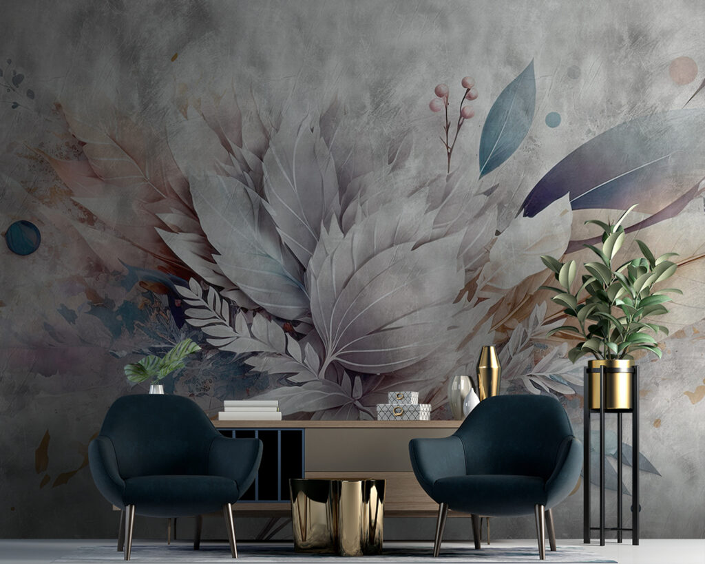 Elegant foliage in soft colors Elegant foliage in soft colors