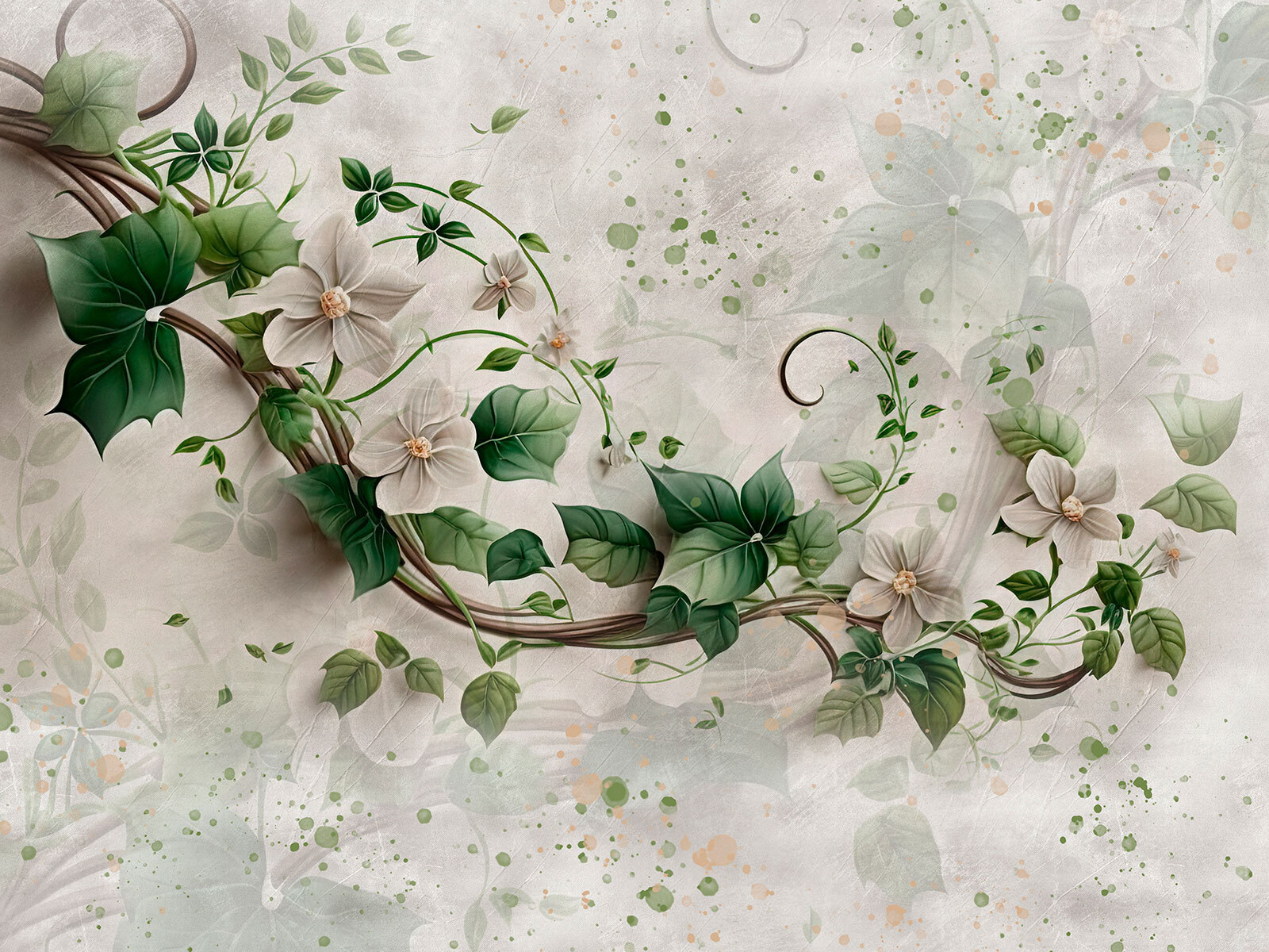 u93923p - Малювання квітів та листя - tegory