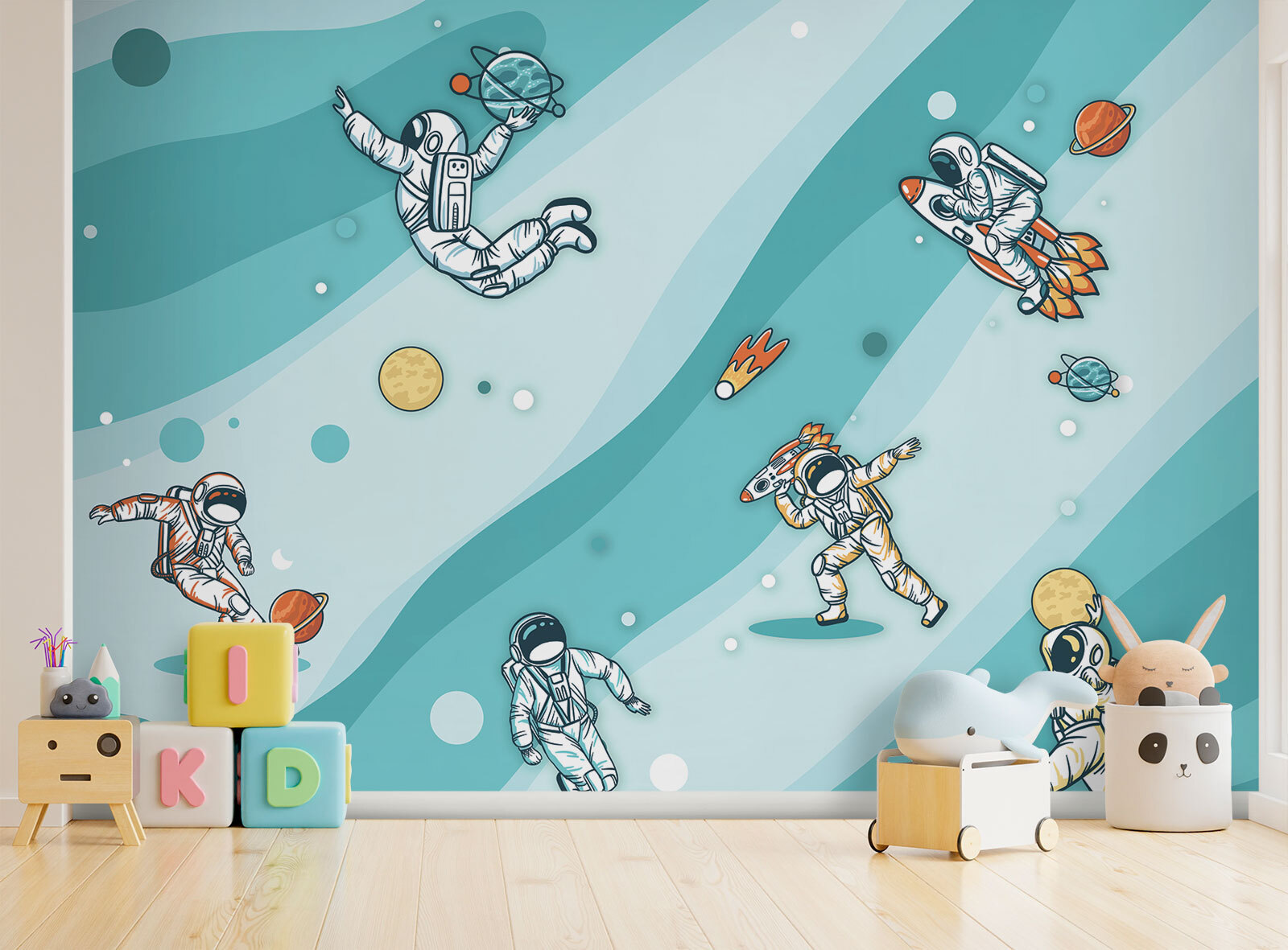 u93758pir1m - Група астронавтів у космосі - tegory