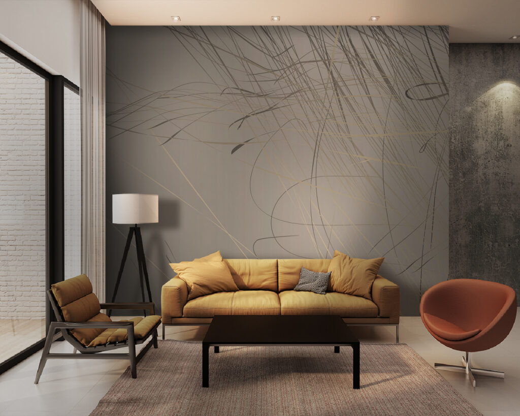 Abstract lines on a soft background Abstract lines on a soft background