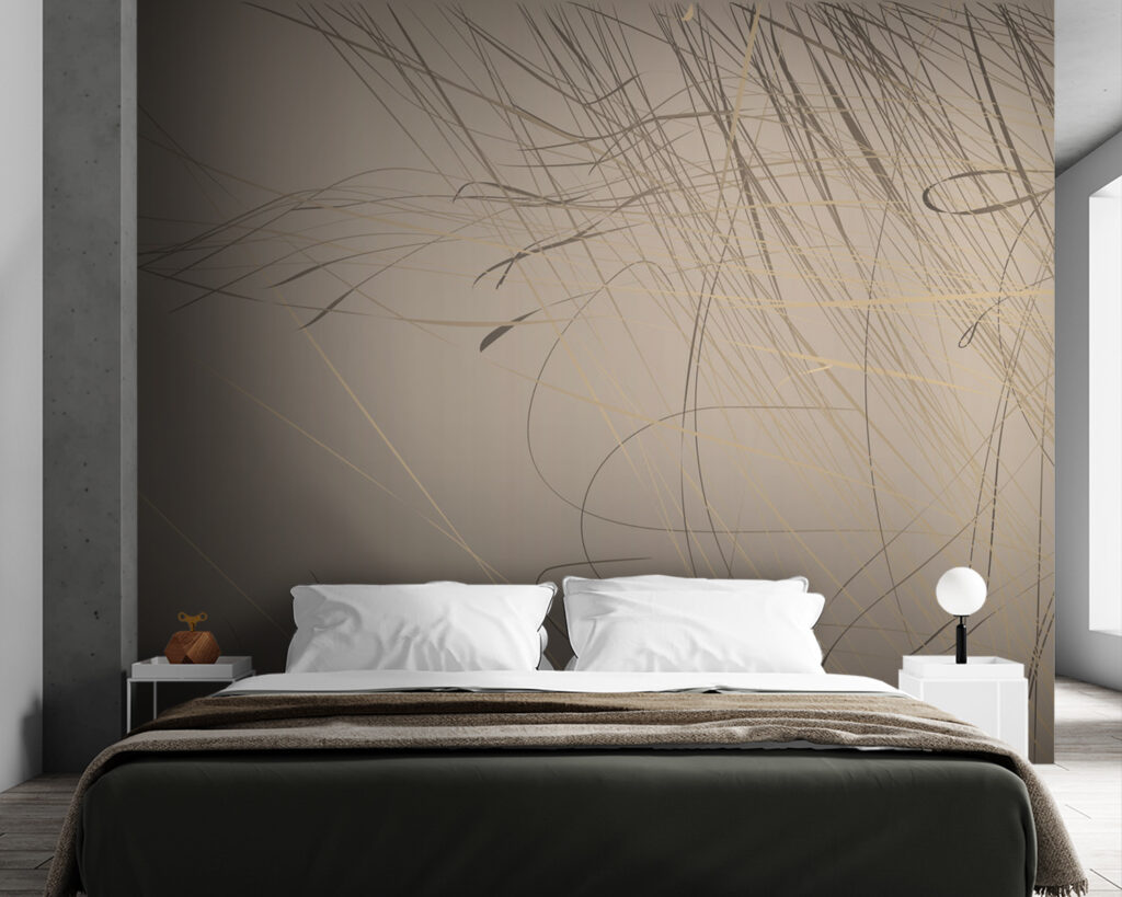 Abstract lines on a soft background Abstract lines on a soft background