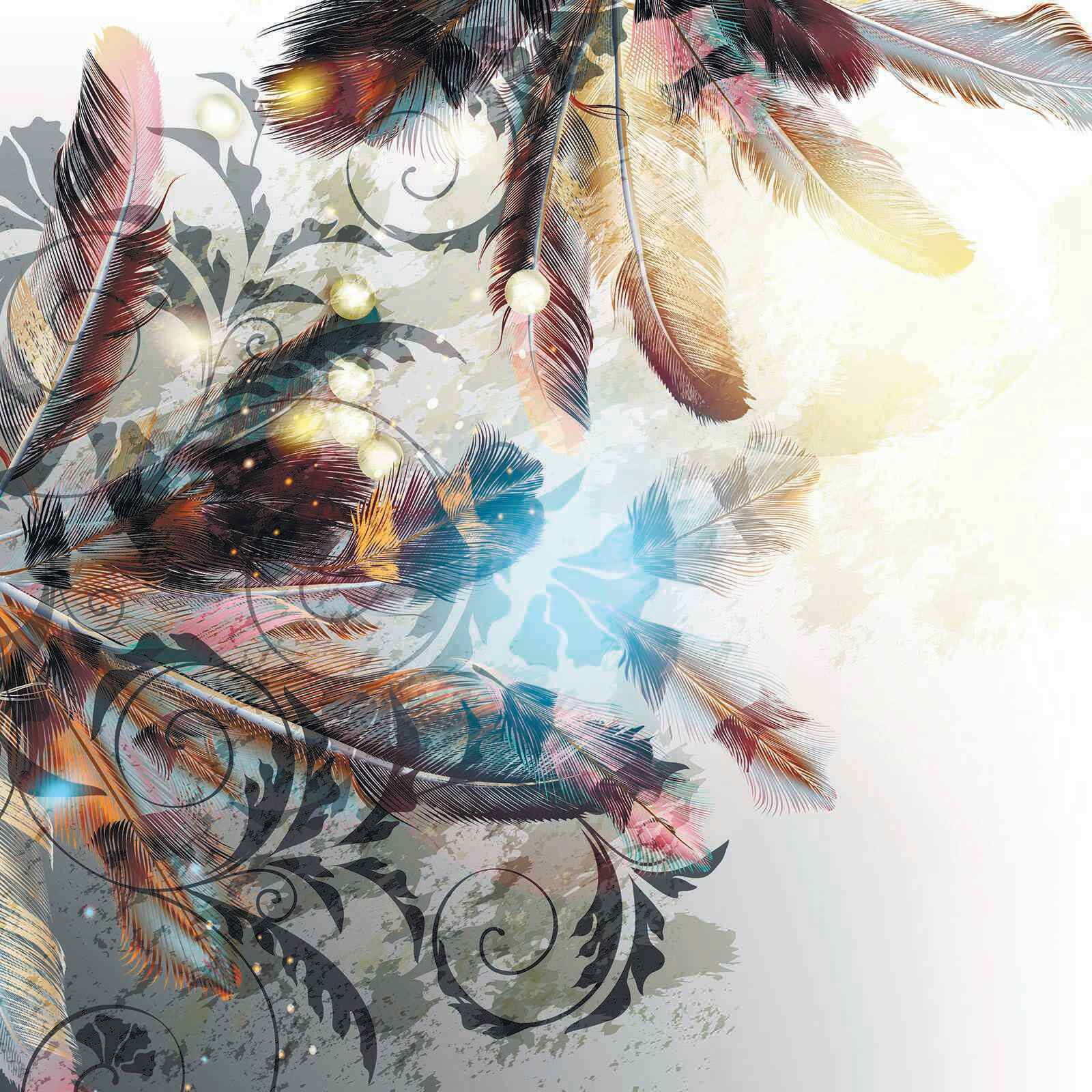 u93275p - Різнокольорове пір'я та хитромудрі візерунки - tegory