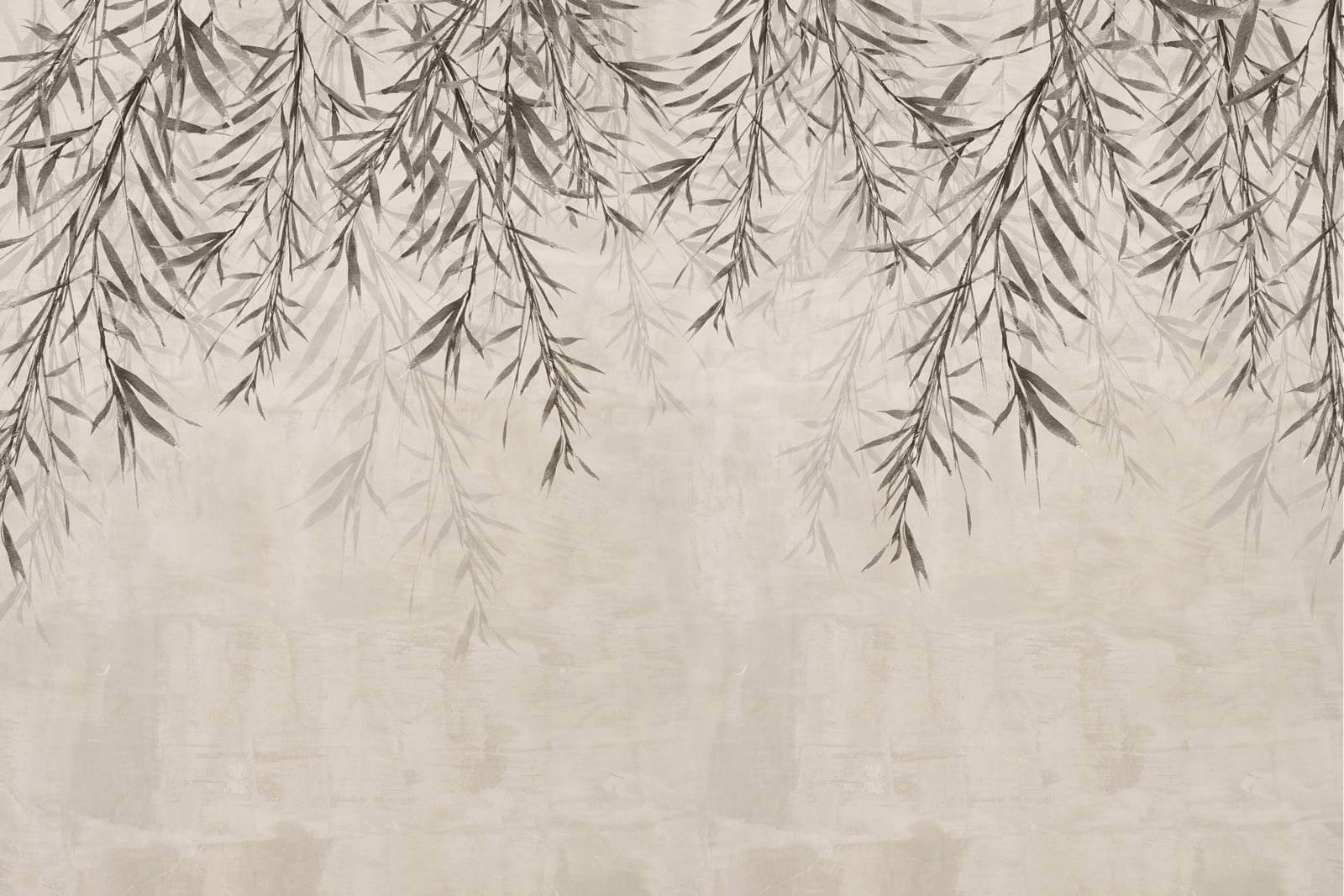 u93112p - Ніжне листя на спокійному тлі - tegory