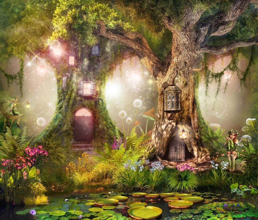 Фотошпалери Казковий будиночок на дереві - Зображення 6