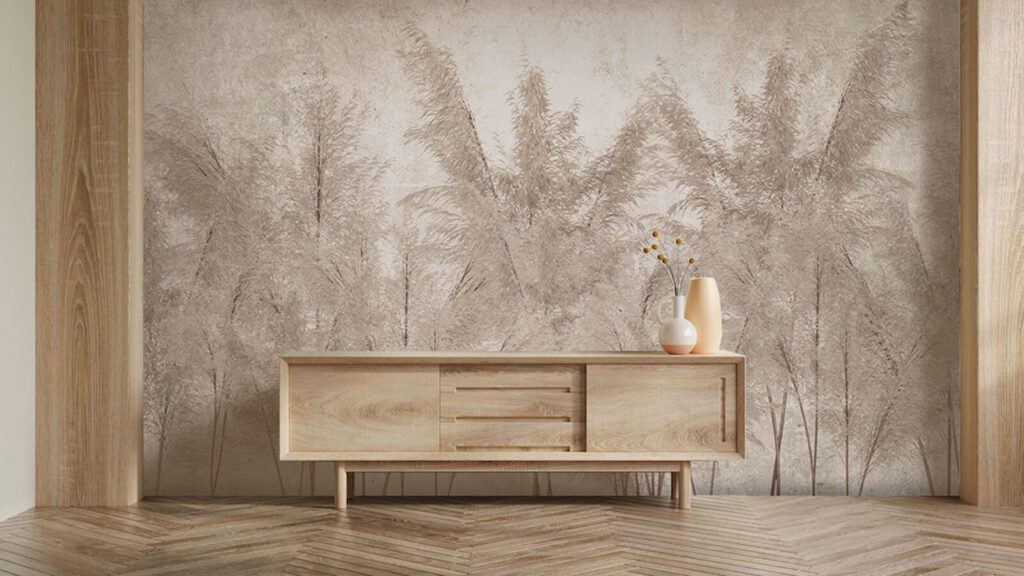 Group of trees with white leaves Group of trees with white leaves