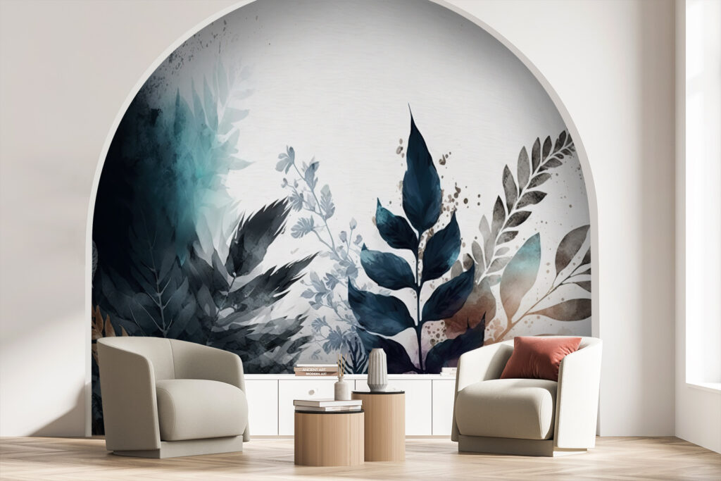 Elegant botanical abstract design Elegant botanical abstract design