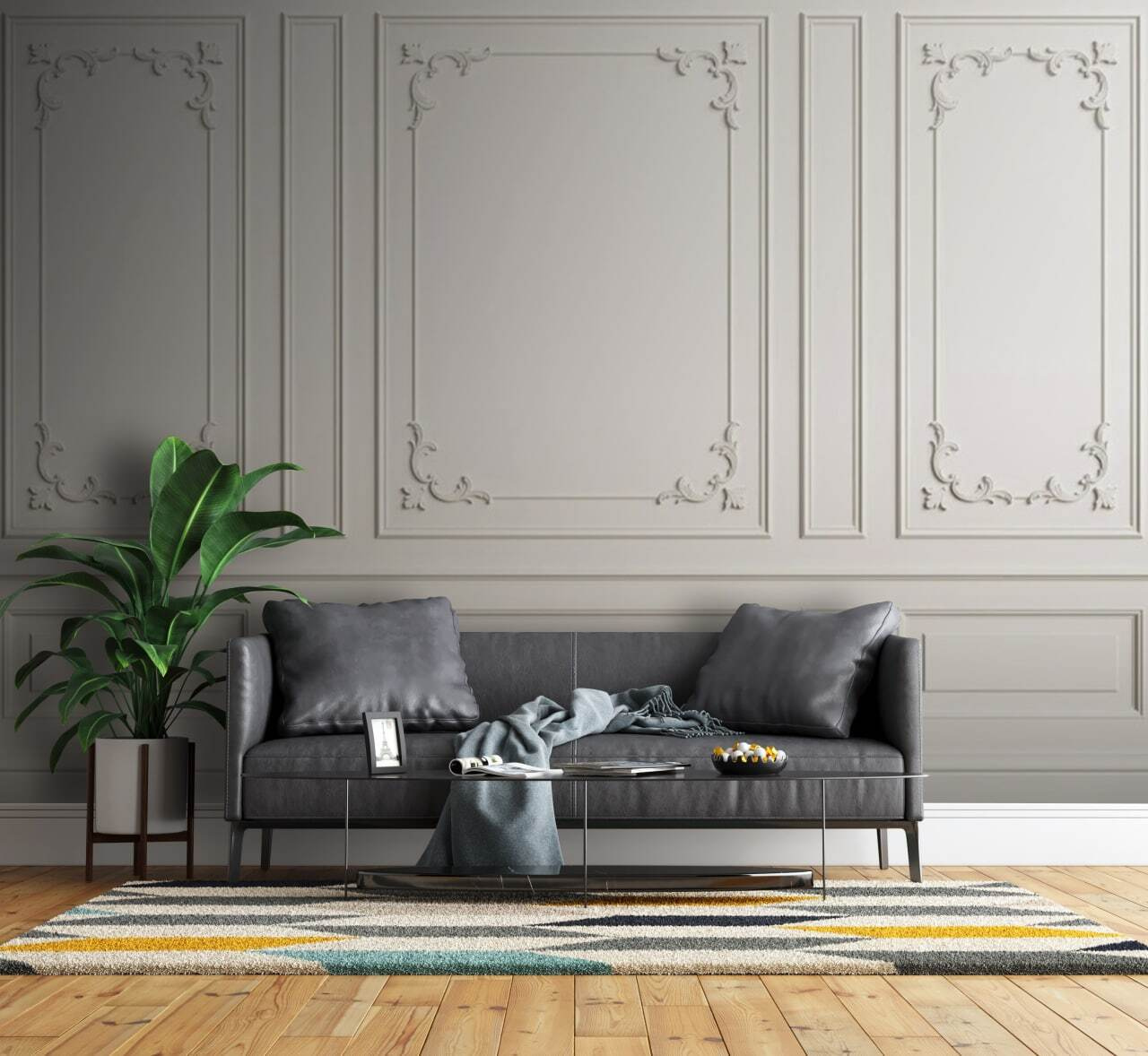 u72615pig1m - Біла стіна з ліпниною - tegory