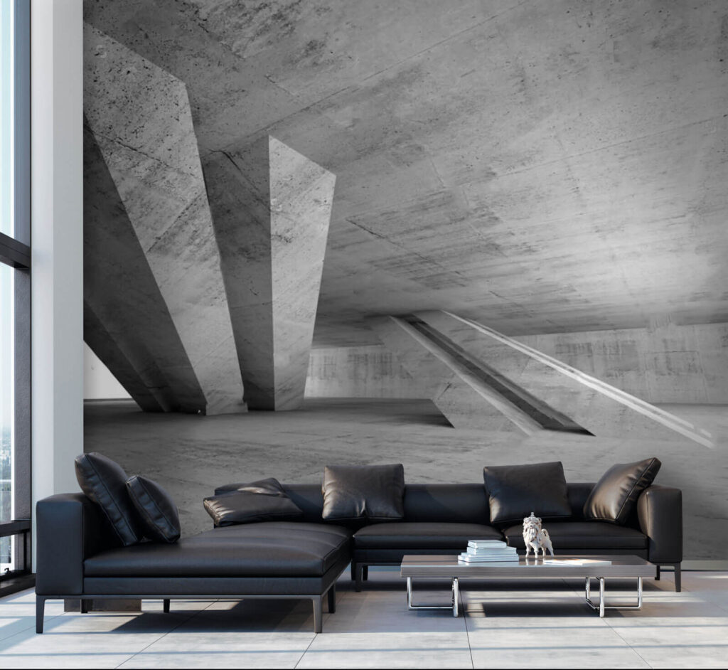 u72303pig2 1024x942 - Бетонне приміщення з колонами - tegory