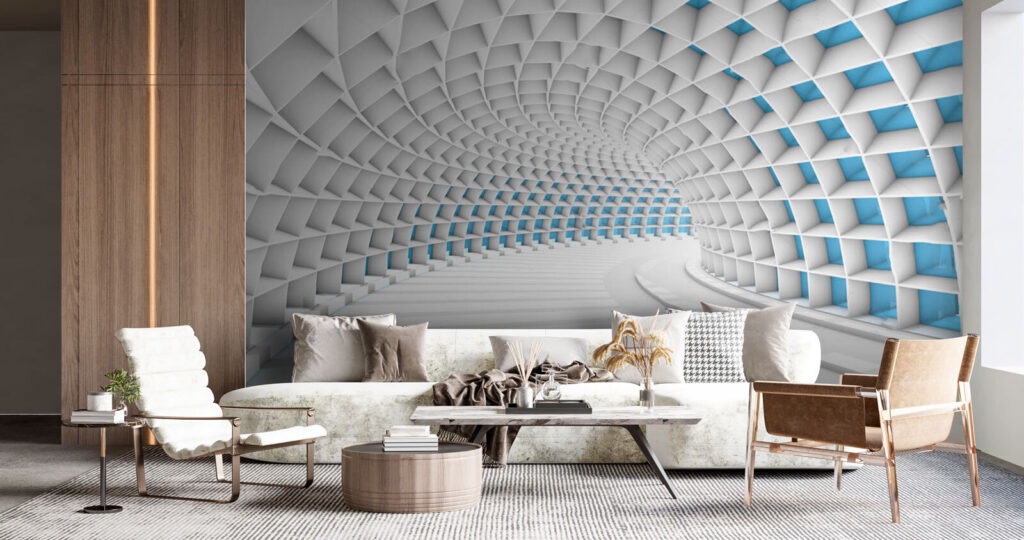 u72280pig2 1024x540 - Білий тунель з синіми квадратами - tegory