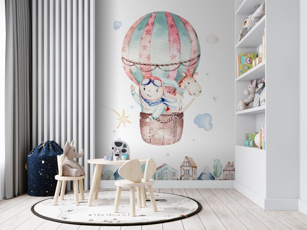 u72079pir3 1024x768 - Акварельна ілюстрація людини на повітряній кулі - tegory