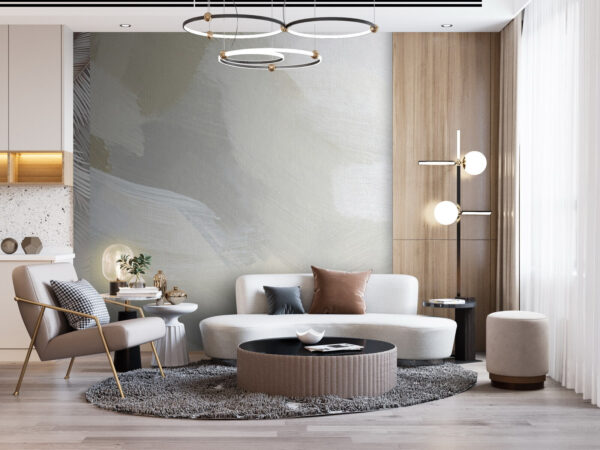 Soft tones in abstract harmony