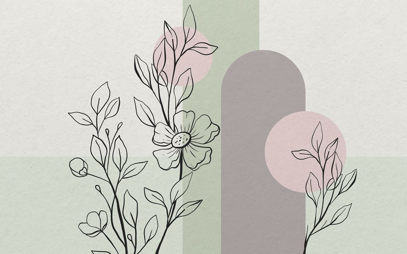 u71637p - Малюнок квітки та листя - tegory