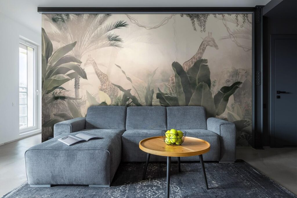 Жирафи в лісі з деревами та рослинами u71250pig1 1024x683 - Жирафи в лісі з деревами та рослинами - tegory