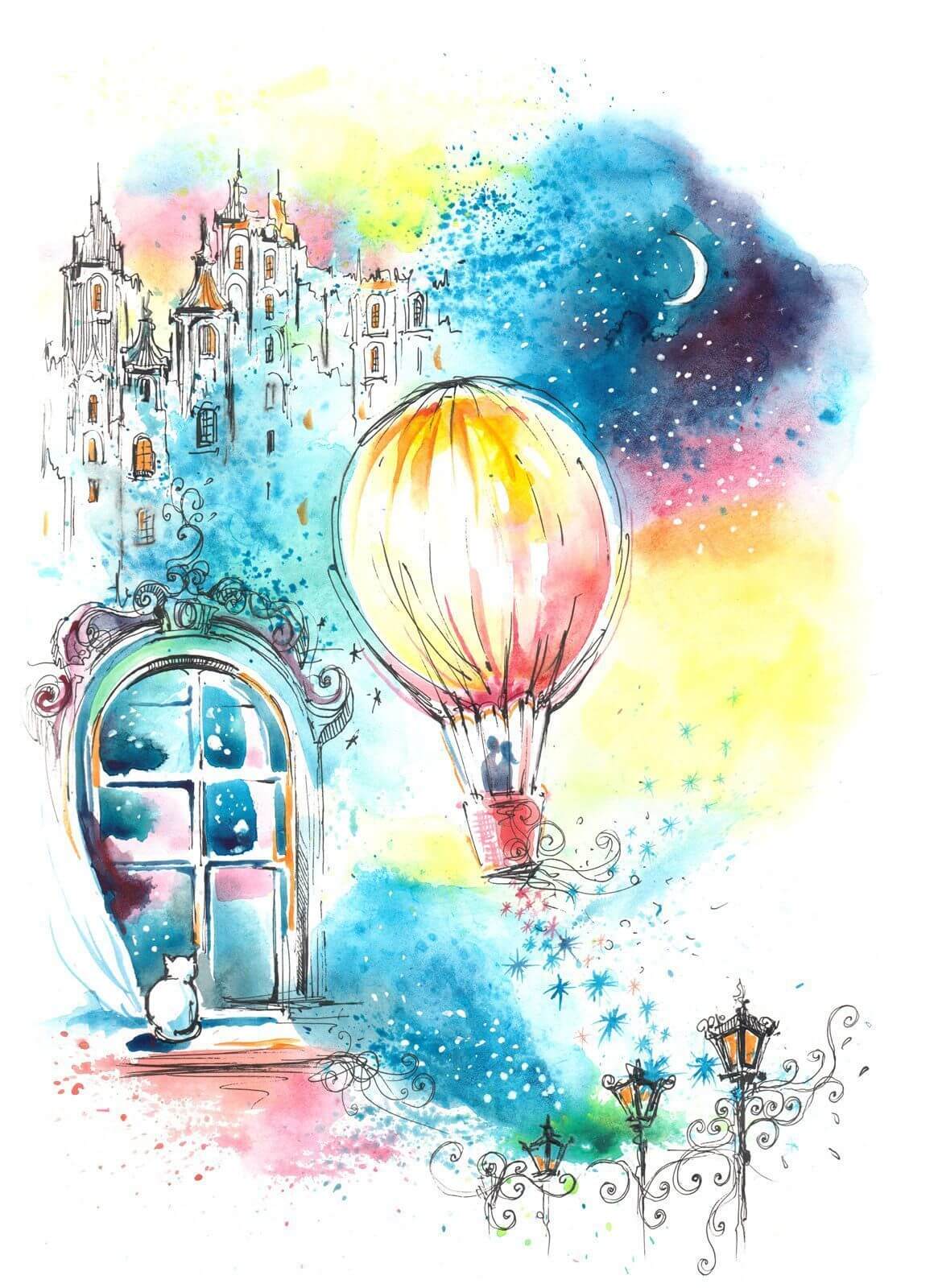 u67978p - Повітряна куля в небі - tegory