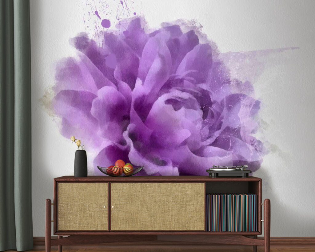 Фіолетова квітка з бризками фарби u67624pig20 1024x819 - Фіолетова квітка з бризками фарби - tegory