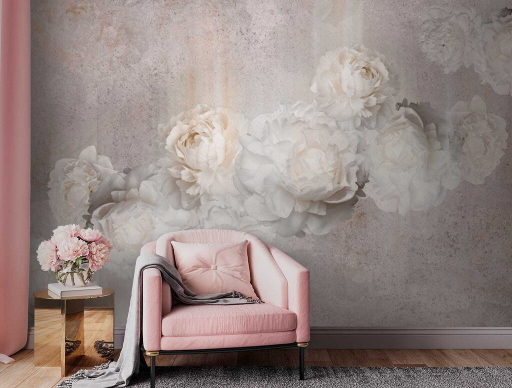 Group of white flowers