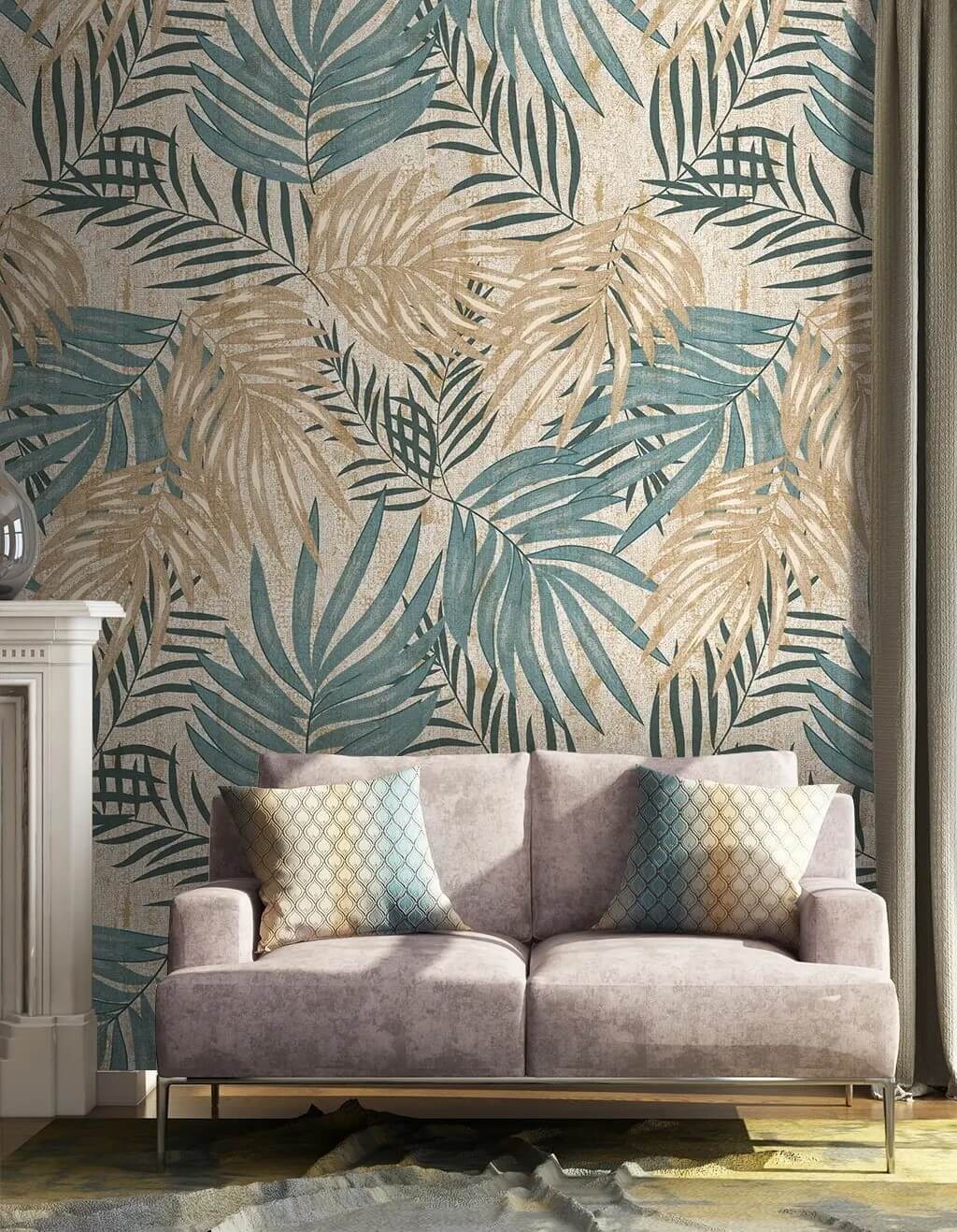 Елегантна композиція з тропічного листя u59465pig1m - Елегантна композиція з тропічного листя - tegory