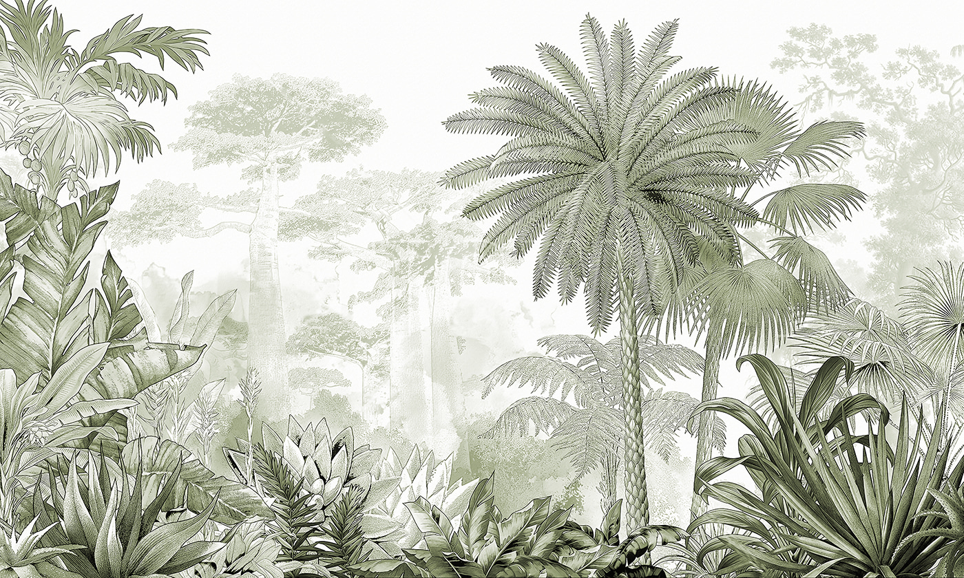A group of trees and plants A group of trees and plants