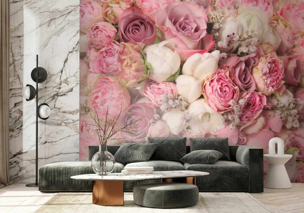 u57795pig4 1024x717 - Чудовий букет рожевих троянд - tegory