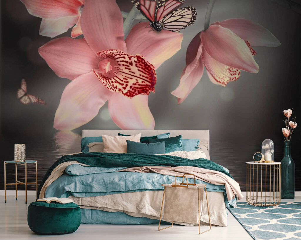 u57697pib111 1024x819 - Рожеві орхідеї та метелики на гілці - tegory