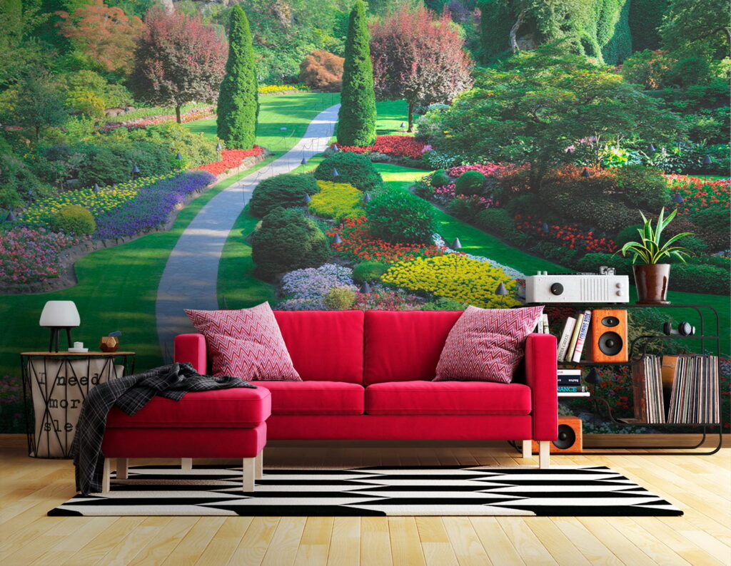 u57674pig2m 1024x794 - Сад з великою кількістю квітів і дерев - tegory