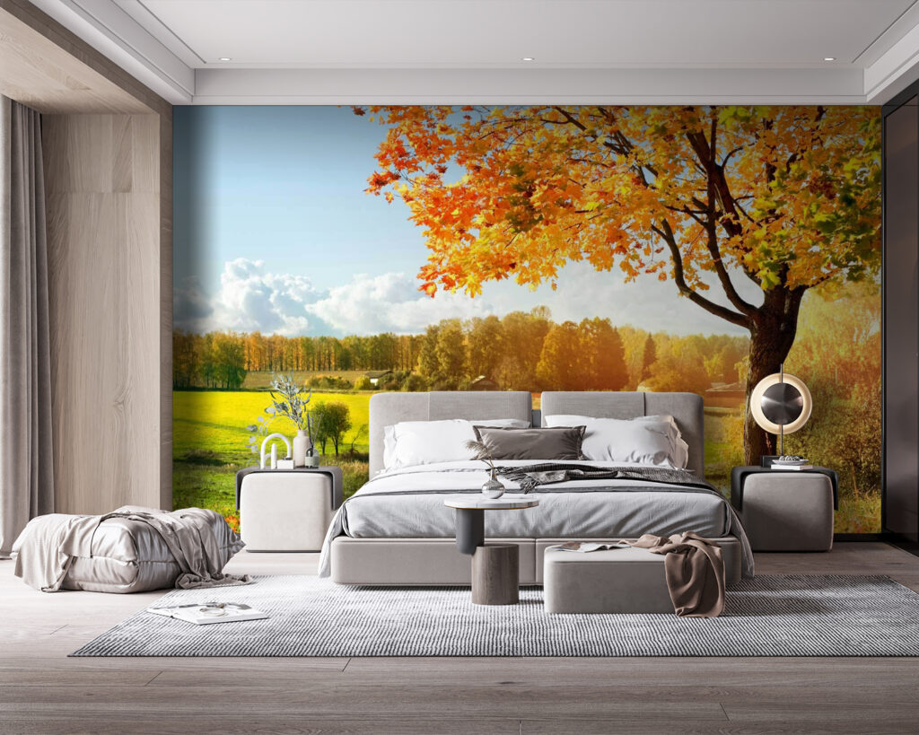 u57294pib114m 1024x819 - Дерево з помаранчевим листям у полі - tegory