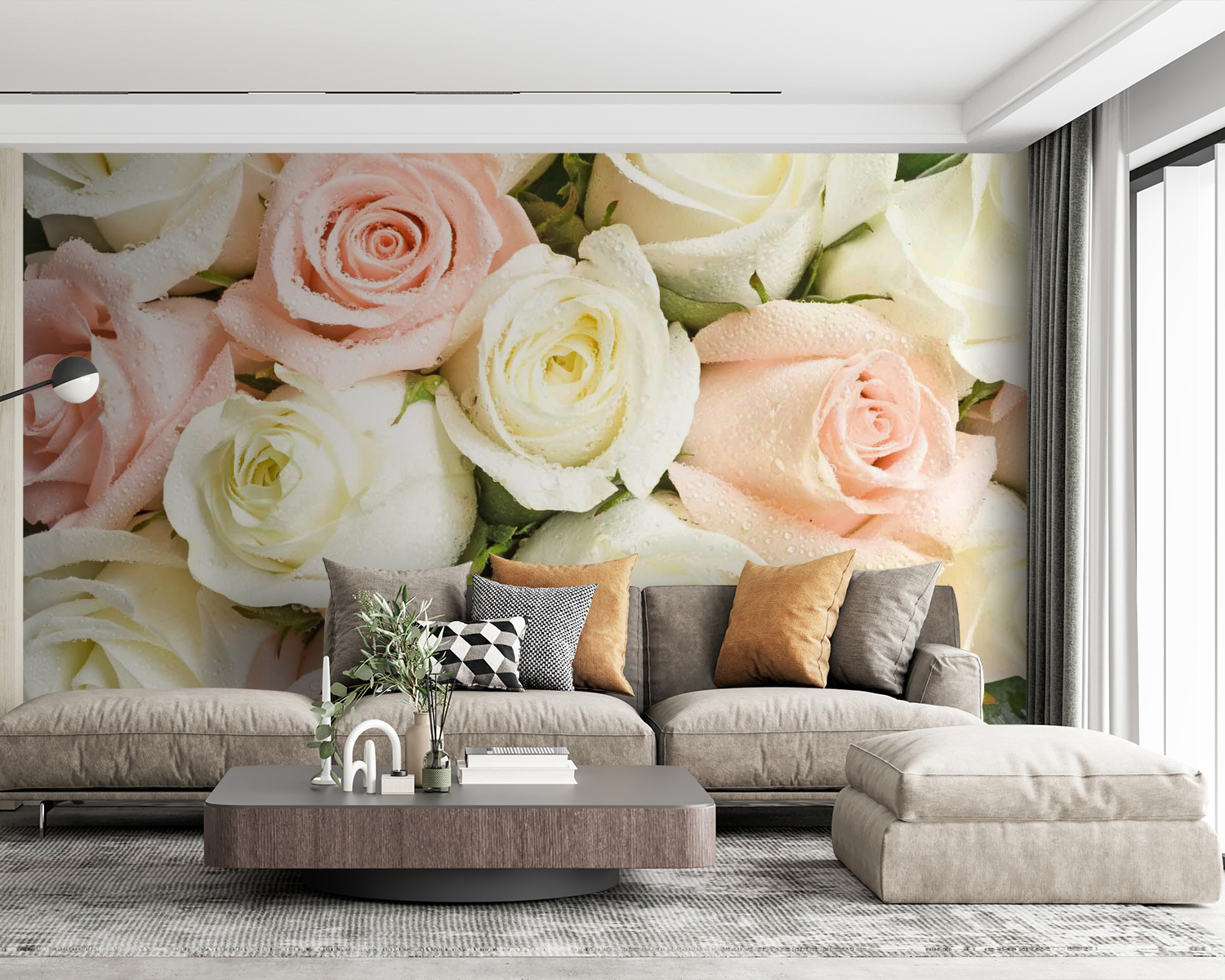 Група рожевих і білих троянд u55692pig63m - Група рожевих і білих троянд - tegory