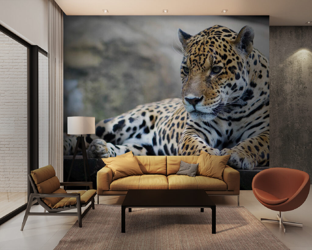 u55313pig28m 1024x819 - Леопард лежить на дерев'яній поверхні - tegory