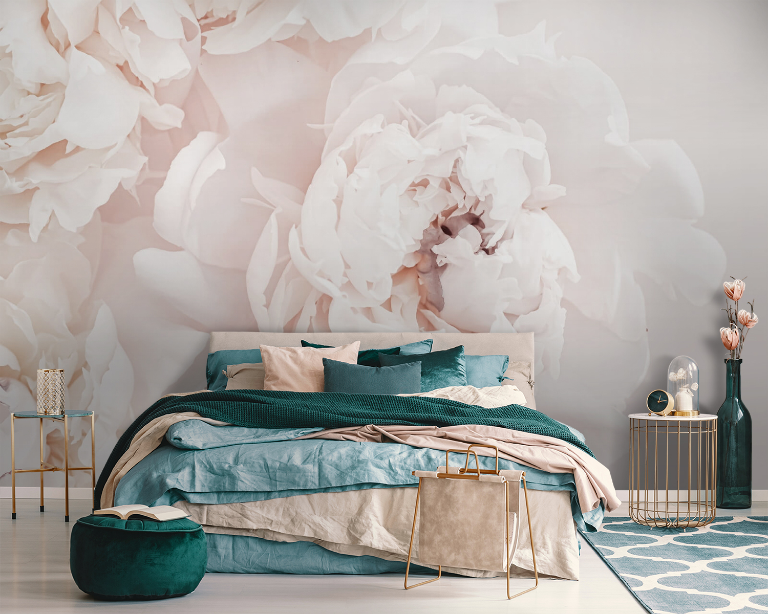 Delicate blooms in soft hues Delicate blooms in soft hues